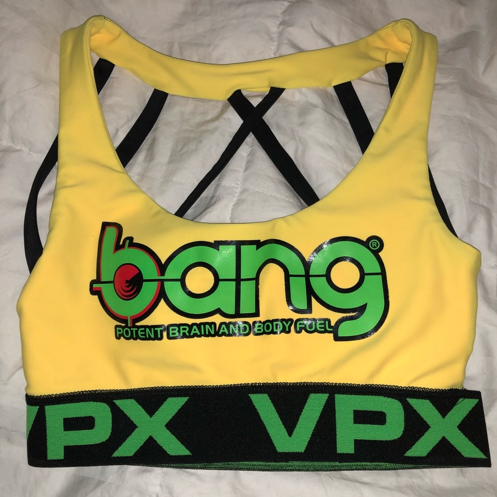 VPX bang energy sports bra